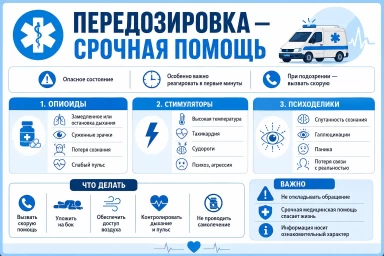 Помощь при передозировке в Калге