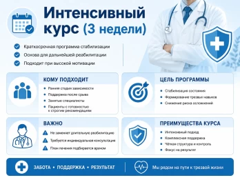 Реабилитация за 21 день в Калге